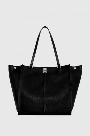 Black Rebecca Minkoff Darren E/W Tote | IVTXH-2756