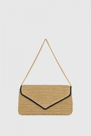 Black Rebecca Minkoff Envelope Clutch | HIBDL-2053