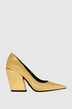 Gold Rebecca Minkoff Megan Pump | AVREZ-3289