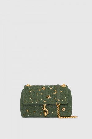 Olive Rebecca Minkoff Edie Crossbody With Celestial Studs | YKWGR-2759